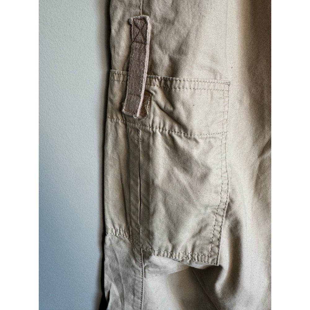 Refuge Womens Beige Tan Cargo Utility Pants Size S Gorpcore Streetwear Baggy - Picture 5 of 15